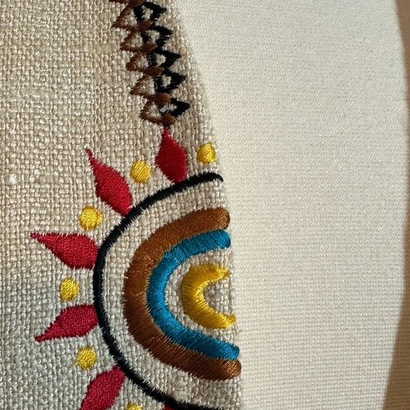 Stunning 100% silk Vintage Unique Embroidered Cream blazer - Picture 6 of 15